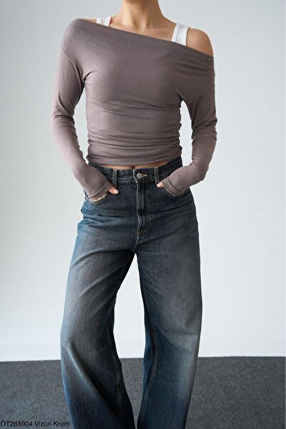 CADDELAMODA Women's Boat Neck Athlete Blouse Set