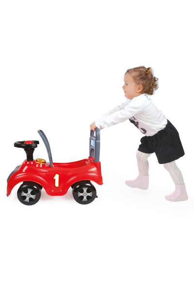 Royal Baby Walker with Steering Wheel and Storage Space, High Backrest - Red ...