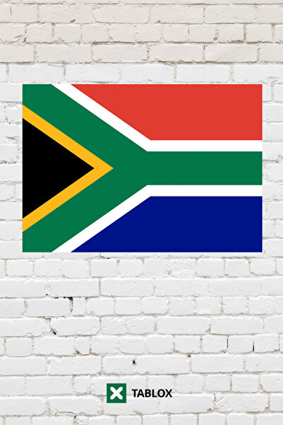 TABLOX Drapelul țării Africa de Sud Tablou decorativ Tablou din lemn MDF Semn...