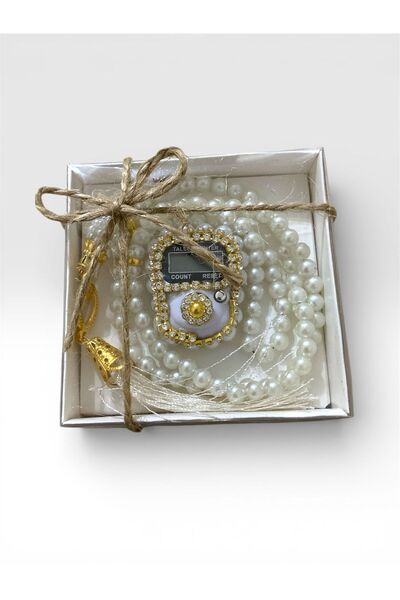 Gülfa Giftbox GülfaMix Hediyelik Taşlı Zikirmatik Ve Tesbih Seti Kutulu İslam...
