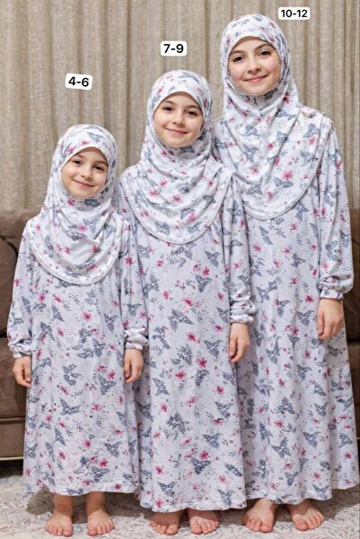 ALDAYER 3 Pcs Children's Prayer Dress