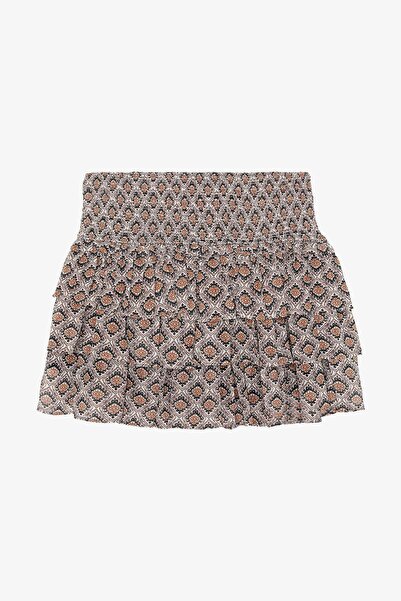 Shoe Box By Quzu Quzu 01231 Layered Mini Skirt