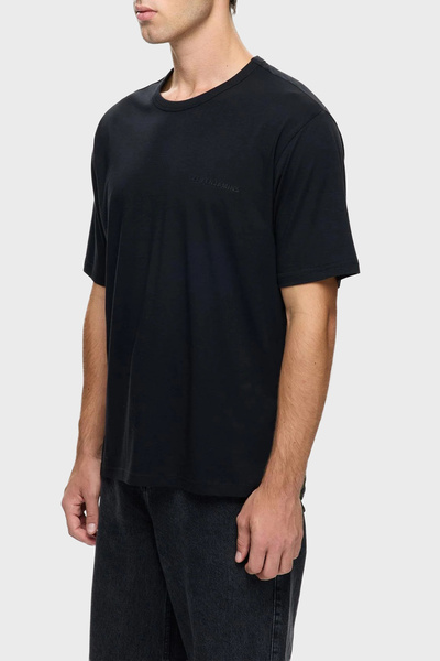 LES BENJAMINS Logo Cotton Regular Fit Crew Neck t Shirt Men's t Shirt Lb25Fwc...