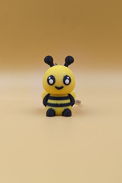 Rodopiva Breloc cu model de albină tricotat (plastic)