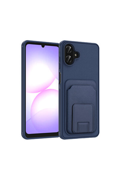 Ceponya Galaxy A07 Case with Card Holder, Magnetic Stand, Pu Leather Look Lux...