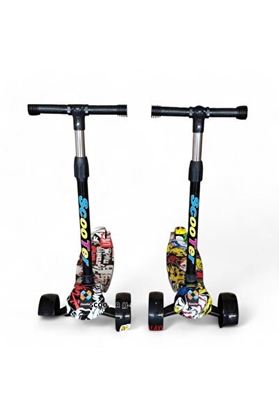 Rally سكوتر دفع للاطفال 3 عجلات قابلة للتعديل