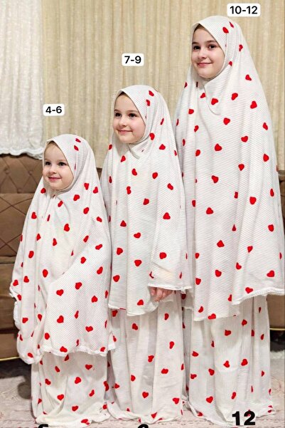 ALDAYER 3 Pcs Children's Prayer Dress