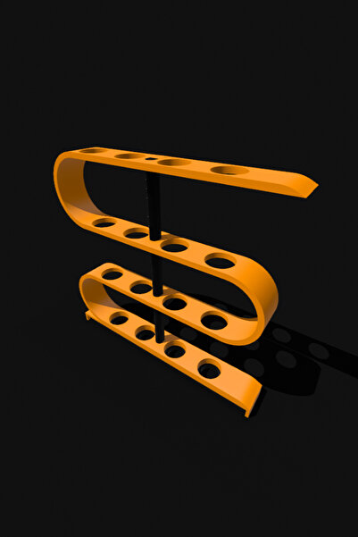 SeaSun Design Halloween Spooky Flipperz Standı - 16 Slotlu Koleksiyon Rafı