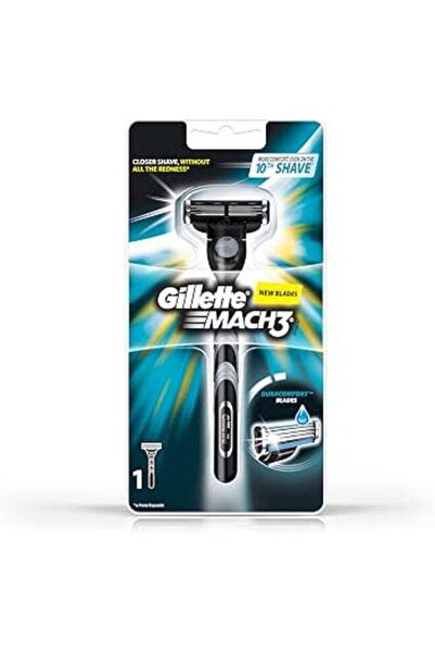 Mach 3 شفرات بتقنية DuraComfort لراحة تدوم طويلاً