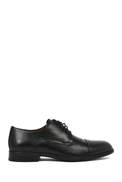 Derimod Men's Black Lace-Up Leather Classic Shoes 26Sfd602518