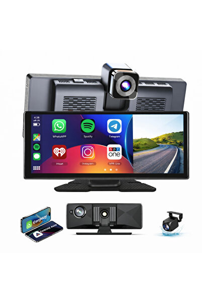 telux Car Navigation System 10.26” Touch HD, Apple CarPlay & Android Auto Sup...