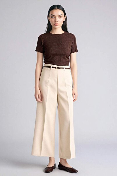 DeFacto Culotte High Waist Straight Leg Pants E7242Ax26Sp