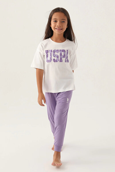 isiltikidsmoda Us Polo 1818-g Girl's Pajama Set