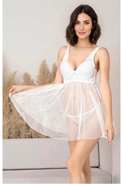 isiltikidsmoda Nurteks 5402 Short Tulle Nightgown