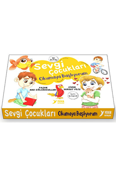 Yuva Yayınları Sevgi Çocukları - Okumaya Başlıyorum (10 Kitap) / Kolektif / /...