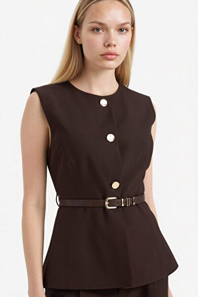 DeFacto Fitted Crew Neck Vest F7293Ax26Sp