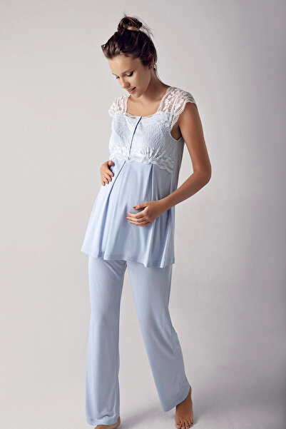 SS HOME CONCEPT Increase 13200 Short Sleeve Maternity Pajamas Set