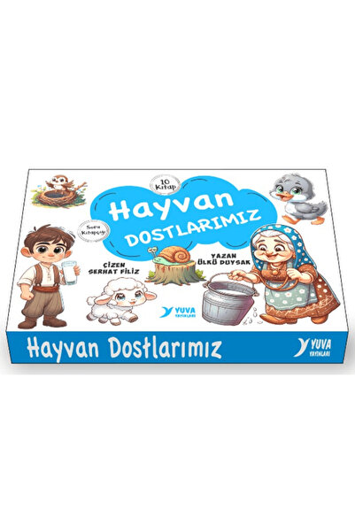 Yuva Yayınları Hayvan Dostlarımız (10 Kitap) / Kolektif / / 9789755178325