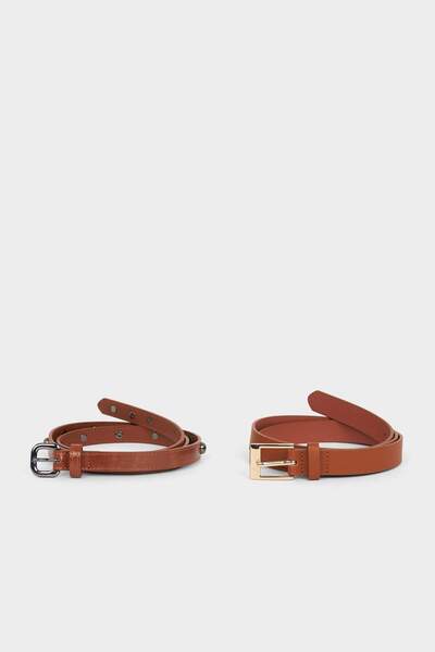 DeFacto Curea de zi cu zi din piele artificială cu cataramă dreptunghiulară p...