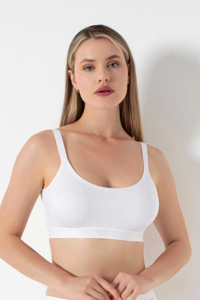 isiltikidsmoda G-Box 942 Bamboo Finger Strap Padded Bustier