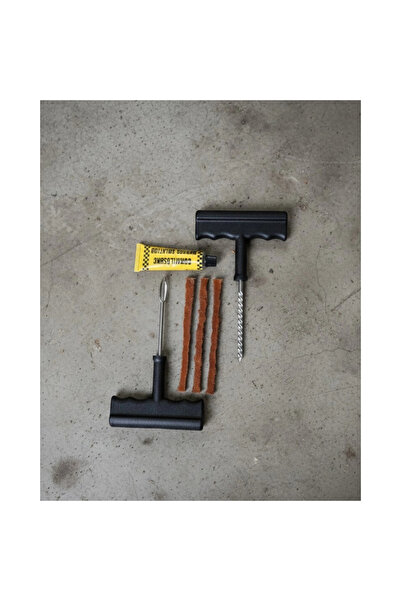 byhodi مجموعة أدوات إصلاح الإطارات الاحترافية المكونة من 6 قطع التي تساعد على...