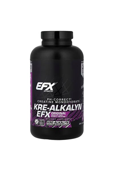 EFX كريماتين كري-ألكالين الرياضي للدماغ والوظائف الإدراكية 240 كبسولة