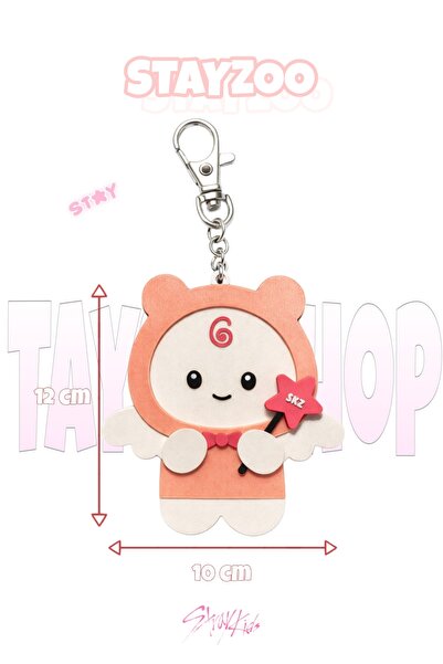 Sntay Stray Kids Stayzoo 3d figür anahtarlık & Charm