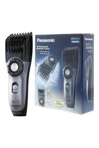 PANASONIC PROFESSIONAL Panasonic Er217 Wet & Dry Hair & Beard Trimmer Grey