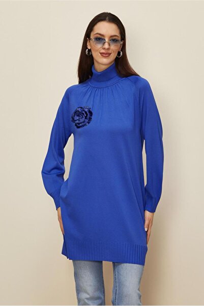 Alvina Broshe Detailed Knitting Tunic 44987