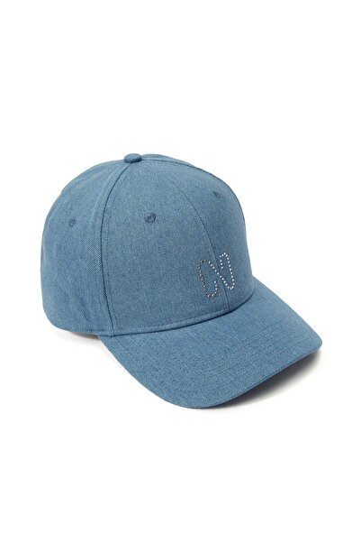 Network Mavi Logolu Kadın Cap Şapka