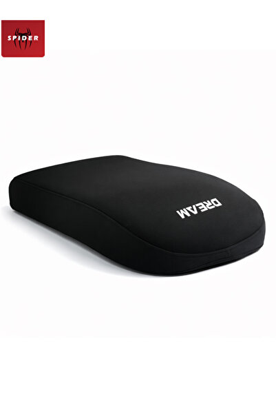 Spider Universal Memory Foam Car Armrest Cushion Pad with Adjustable Strap an...