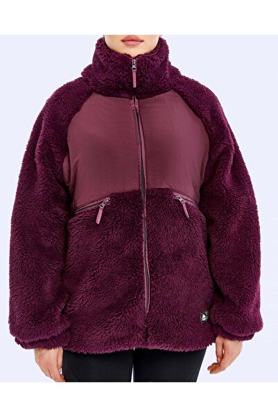 Kappa Authentic Oripro Kadın Bordo Regular Sherpa Mont