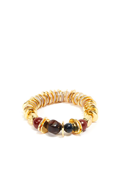 Network Renkli Doğal Taş Kadın Bileklik