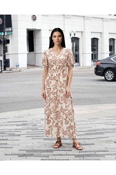 REDTAG Women Beige Casual Dress