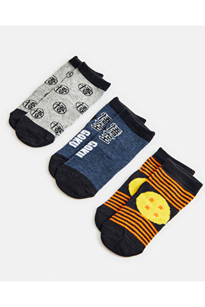REDTAG Boys Assorted Ankle Length Socks (3 Pairs)