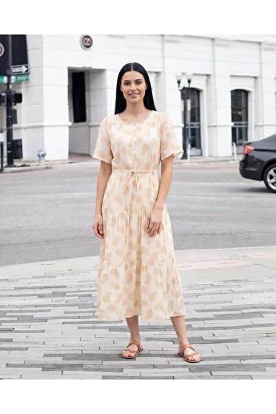 REDTAG Women Beige Casual Dress