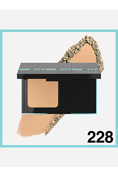 Maybelline New York بودرة أساس فيت مي للتحكم في الزيوت لمدة 24 ساعة، لون تان ...