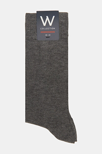 W Collection Anthracite Melange Bamboo Long Socket