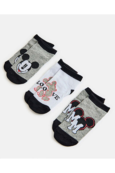 REDTAG Boys Assorted Ankle Length Socks (3 Pairs)
