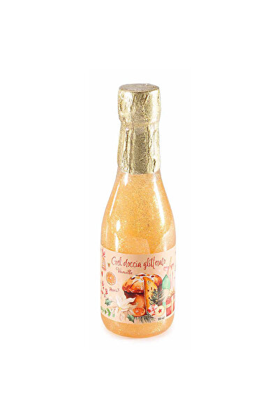 Decorer Gel de duș cadou de Crăciun cu parfum de vanilie și sclipici 5x17 cm,...