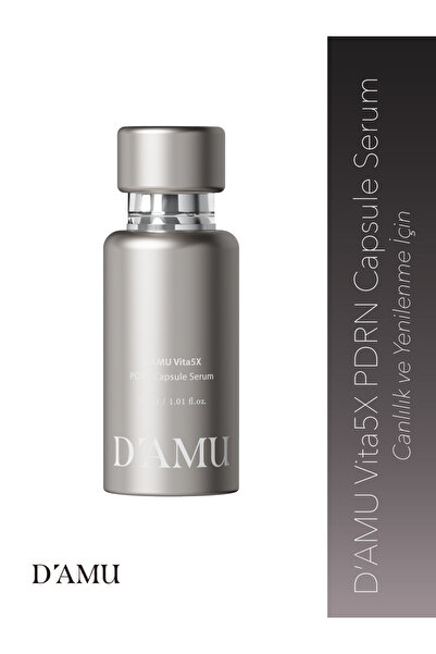 D'amu Vita5X PDRN Capsule Serum Onarıcı Sıkılaştırıcı Aydınlatıcı Yüz Serumu ...