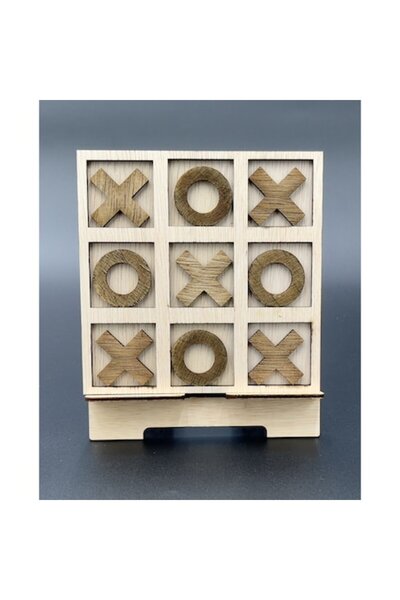 OEN Joc de lemn Tic Tac Toe