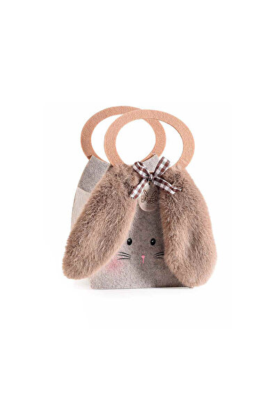 Decorer Easter Bunny Textile Bag 12x9x19 cm
