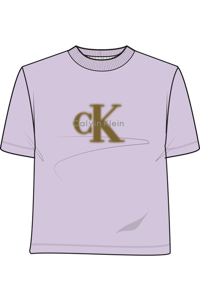 Calvin Klein Jeans Ss Boxy Seasonal Mon