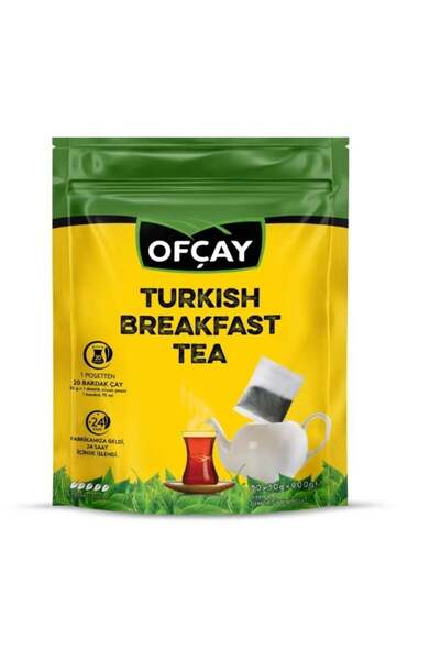 Ofçay Turkish Breakfast Tea 30 Adet X 30 GR Eko Demlik Poşet Çay