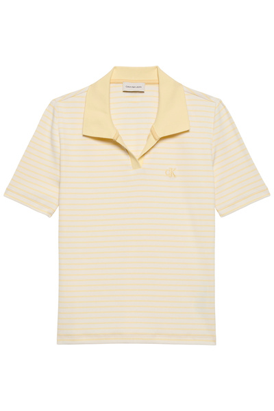 Calvin Klein Jeans Monologo Rib Polo (S