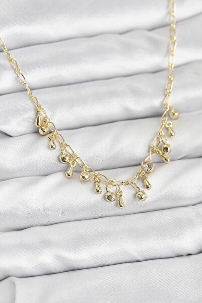 Skygo 316L Steel Chain Gold Color Women's Necklace - Tj-Bko10786