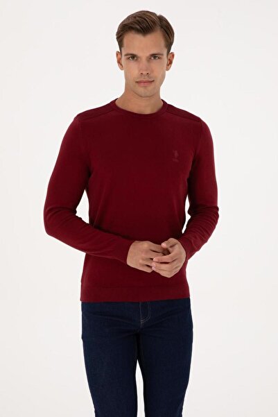 U.S. Polo Assn. G081Sz0Tk-2226959 Slim Men's Knit Sweater