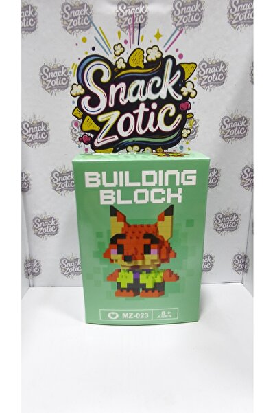 Bricks SNACKZOTIC BIRCKS NICK WILDE 3D MİKRO BLOK LEGO
