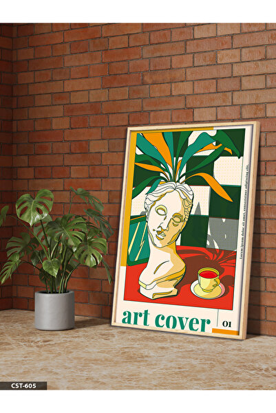 Evinemoda Αφίσα τέχνης με ξύλινο πλαίσιο ενός τεμαχίου